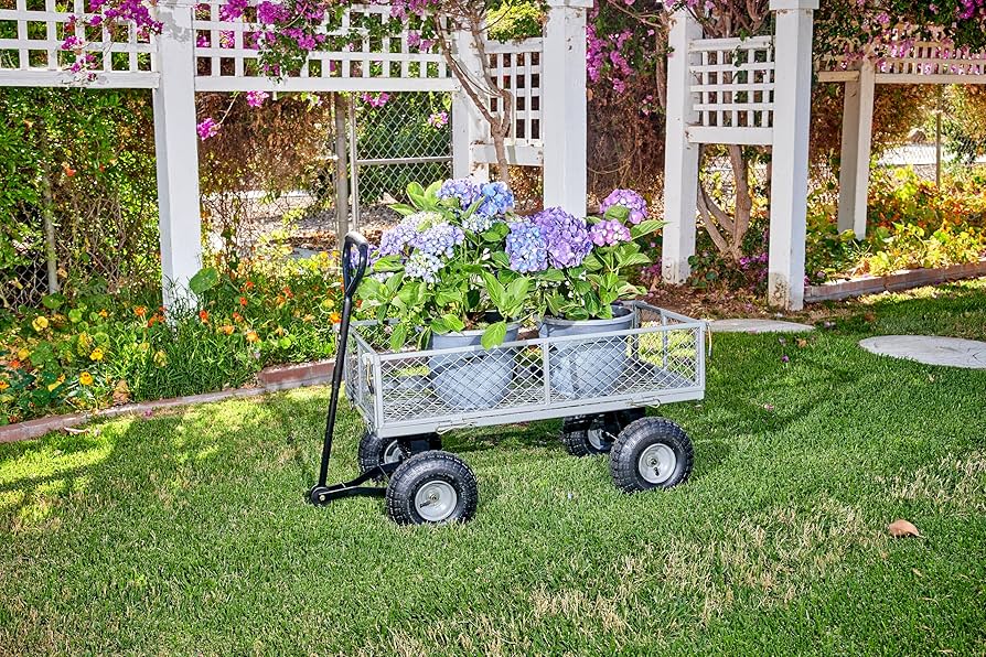 Amazon.com : Corona Metal Landscape Cart 400 Pound Capacity Fold